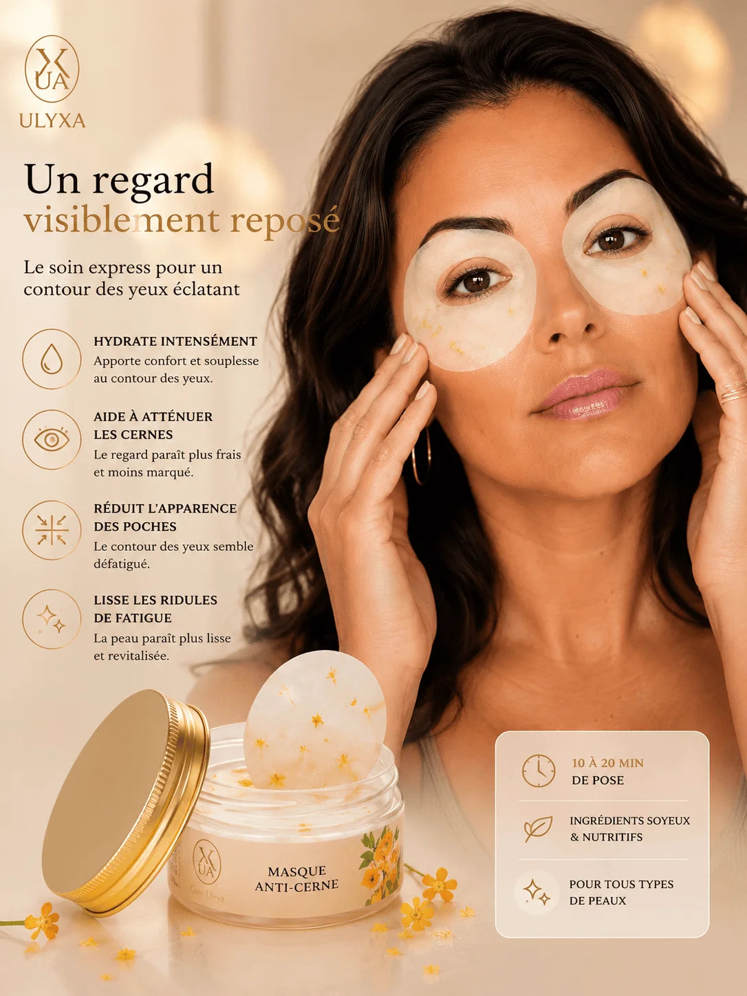 Masques Anti-Cernes Yeux