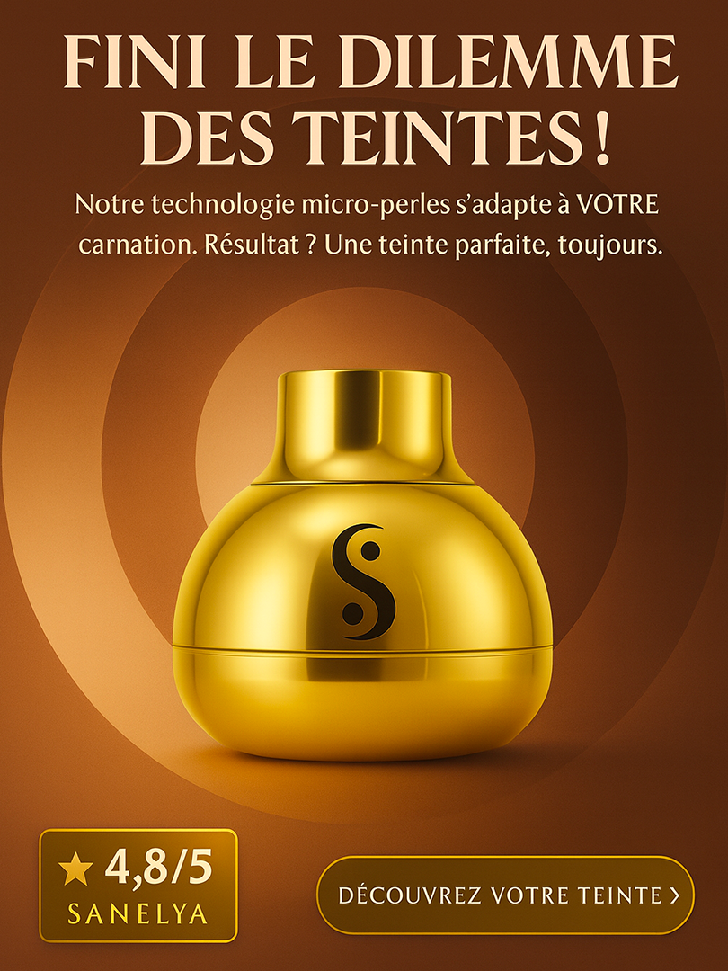 CC Crème Sanelya – Haute Couvrance & Soin Teint Parfait – Peau Unie & Naturelle