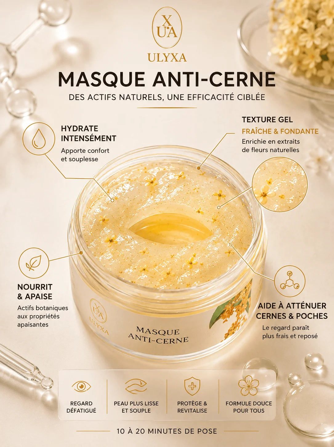 Masques Anti-Cernes Yeux