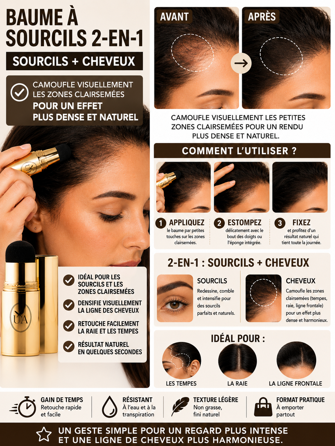 Baume Coloration Ulyxa |2 EN 1|